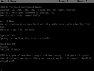 Zork Anthology